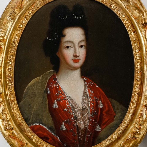 Tableaux et dessins Tableaux XVIIe siècle - Portraits présumés de la duchesse et du duc de Bourbon