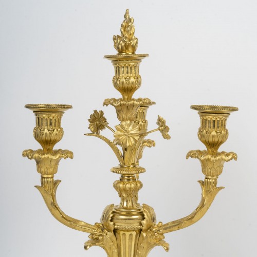 A Napoleon III Period Pair of candelabra - Napoléon III