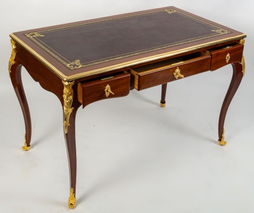 Furniture  - A Napoleon III Desk in Louis XV Style
