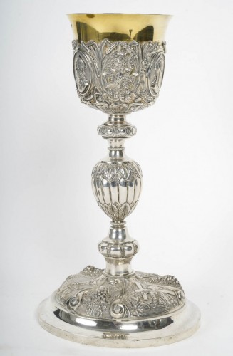 A Chalice and its Paten - Religious Antiques Style 