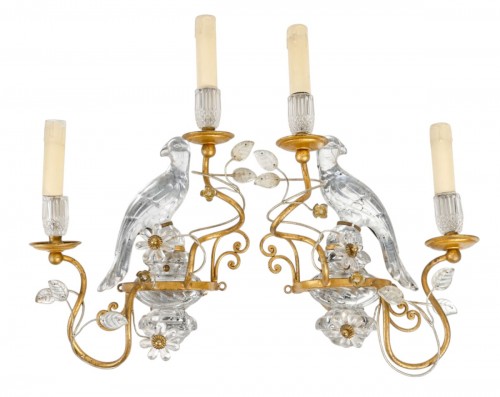 Paire d'appliques de la Maison Baguès XXe siècle
