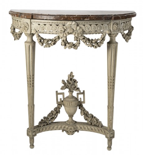 Console d'époque Louis XVI, XVIIIe siècle