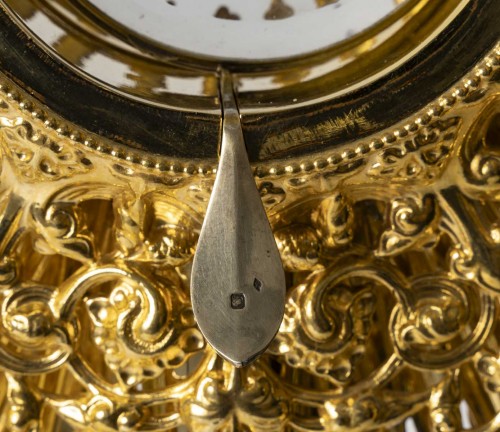 Large Gilded Bronze Monstrance, 19th Century - Napoléon III