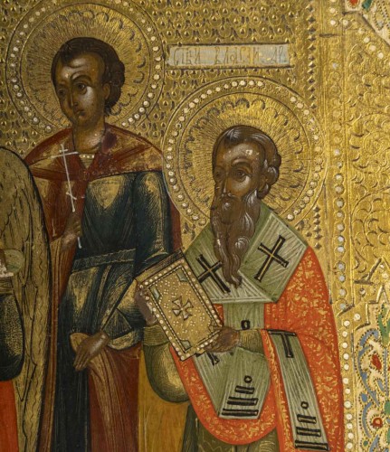 Russian Icon, 19th Century. - 