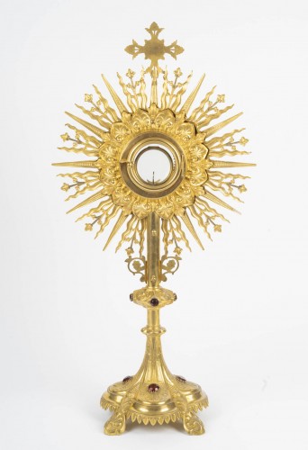 XIXe siècle - Ostensoir, Epoque Napoléon III
