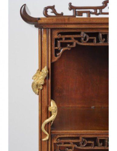 Mobilier Bibliothéque, vitrine - Vitrine d'époque Napoléon III attribué à Viardot