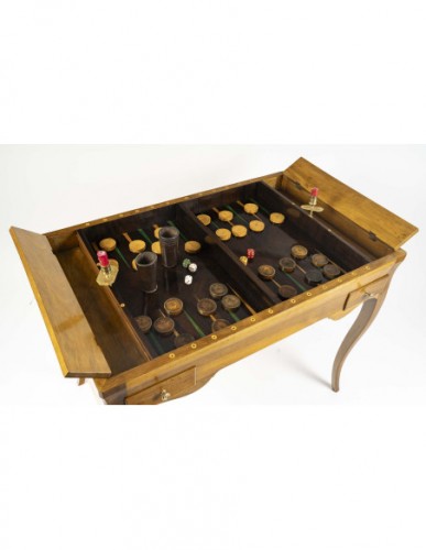 Louis XV - Table à jeux, éoque Louis XV