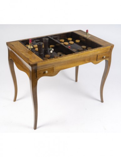 Antiquités - Table à jeux, éoque Louis XV