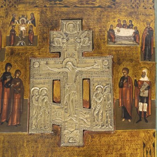 Russian icon, 19th century - Religious Antiques Style 