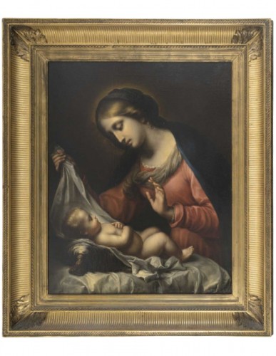 Vierge à l'enfant du XVIIIe siècle