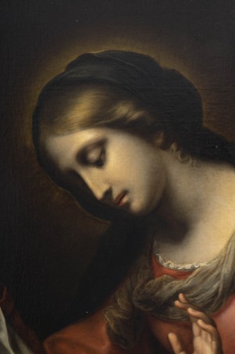 Tableaux et dessins Tableaux XVIIIe siècle - Vierge à l'enfant du XVIIIe siècle