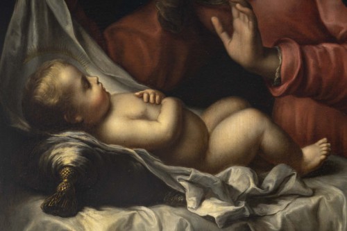 Vierge à l'enfant du XVIIIe siècle - Catel Antiquités