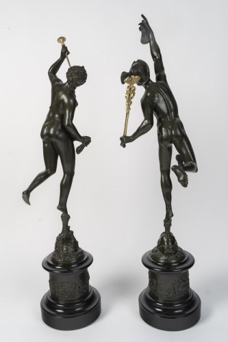 Napoléon III - Fame and Mercury after Jean de Bologne (1529–1608), 19th century. 