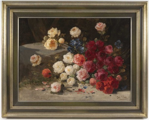till Life with Flowers, Henri Schouten (1857–1927)