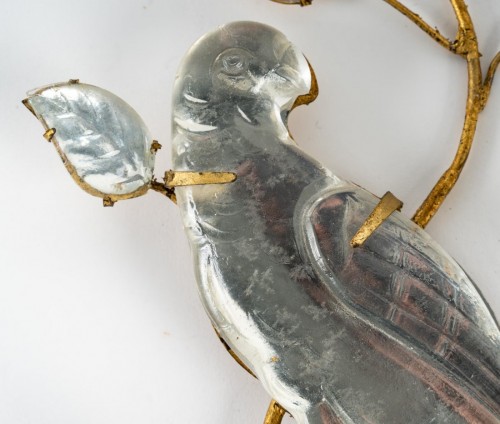 Maison Baguès - Pair of "Aux Perroquets" wall sconces, 20th century - Lighting Style 