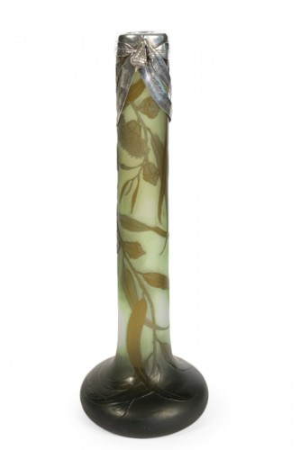 Vase signé Emile GALLÉ (1846-1904)