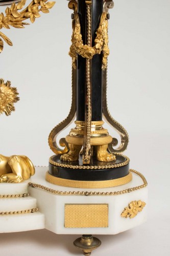 A Louis XVI portico clock - 