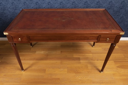 Furniture  - A Louis XVI period  tric-trac game table