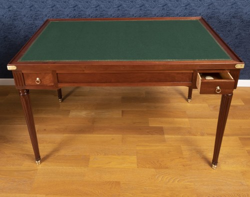 Table à jeux tric-trac d'époque Louis XVI - Catel Antiquités