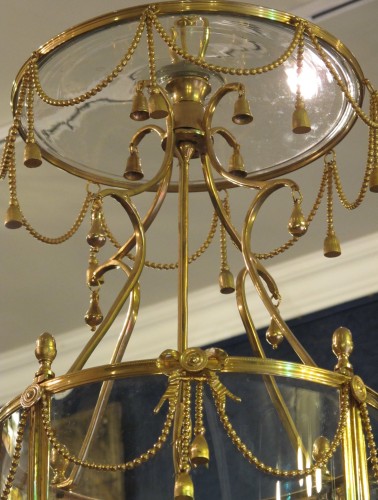 Lanterne en bronze doré - Luminaires Style 