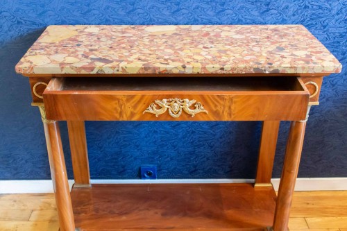 XIXe siècle - Console d'époque 1er Empire