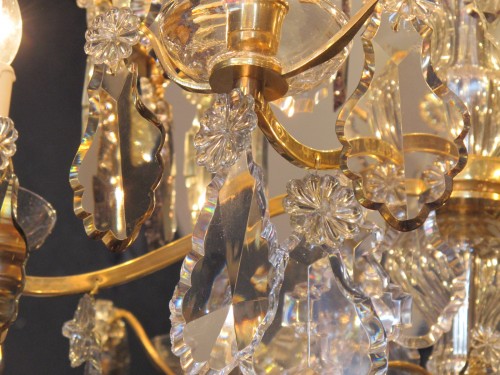 - An Important Crystal Louis XV Style Chandellier