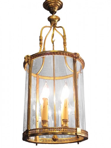 Gilt bronze lantern