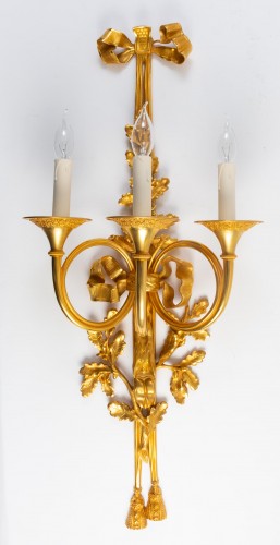 A Set of four scones - Lighting Style Napoléon III
