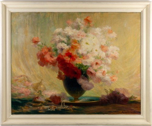 Bouquet of flowers - Achille Cesbron (1849-1915) - 