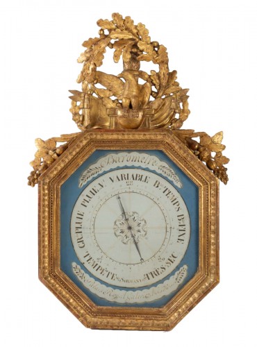 A First Empire period (1804 - 1815) barometer