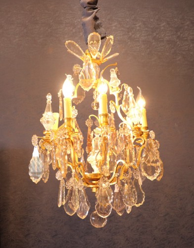 Lustre cage de style Louis XV