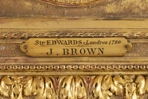 18th century - John Brown (1752 - 1787) : Portrait of Sir Edwards