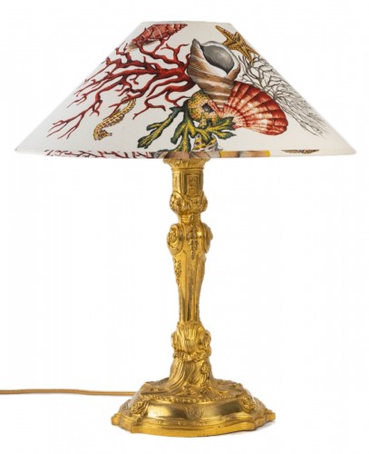 A Napoleon III Lamp candelstick