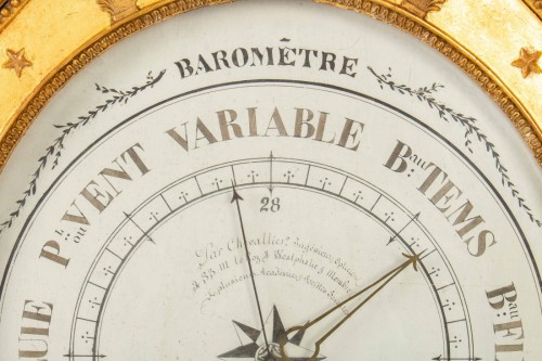 A First Empire period Barometer - Decorative Objects Style Empire