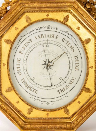 19th century - A First Empire period Barometer