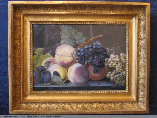  - Nature morte aux fruits - Ecole française vers 1800