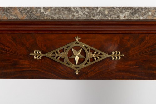 A 1st Empire period (1804 - 1815) console table. - 