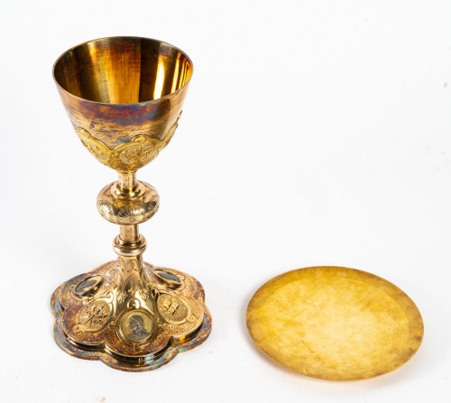 Religious Antiques  - Chalice and its Paten