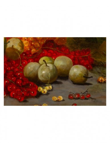 Johann Carl Rohmer (1891 - 1943) - Nature morte aux groseilles - 