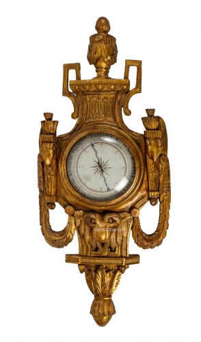 A Louis XVI period barometer