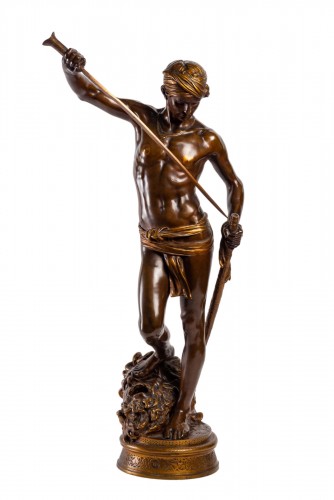 Antonin Mercié (1845 - 1916) - David vainqueur
