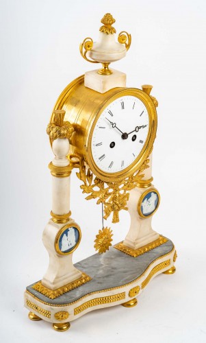 A Louis XVI Portico Clock - Louis XVI