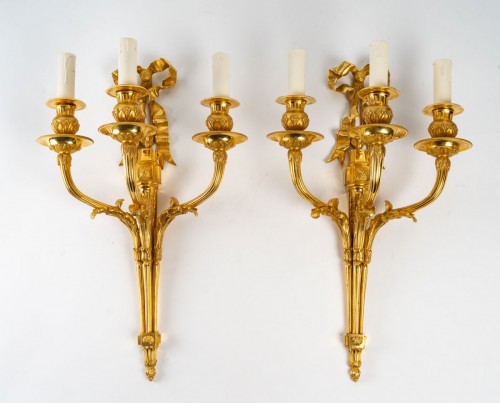 19th century - A Pair of Napoléon III Wall-Lights