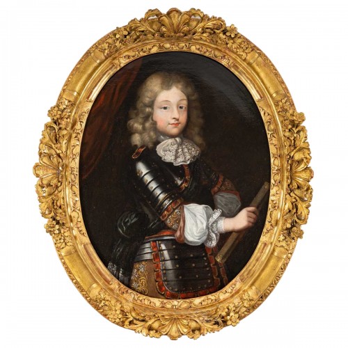 Portrait d'un jeune prince, école françaie du 17e siècle