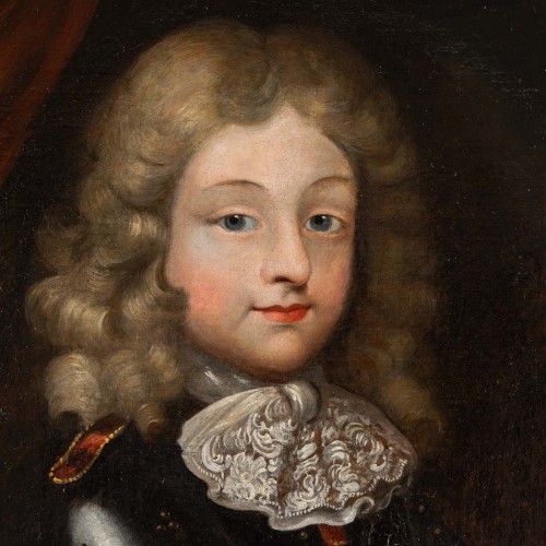 Portrait d'un jeune prince, école françaie du 17e siècle - Catel Antiquités