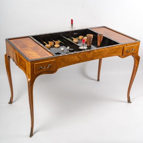 A 19th century Tric-Trac Game Table - 