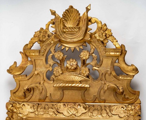 Miroir d'époque Louis XIV - Miroirs, Trumeaux Style Louis XIV