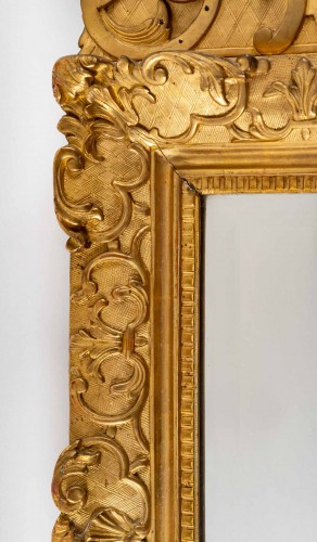 Miroirs, Trumeaux  - Miroir d'époque Louis XIV