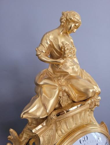 Louis XV - Pendule Louis XV « au taureau » ou « l'enlèvement d'europe »