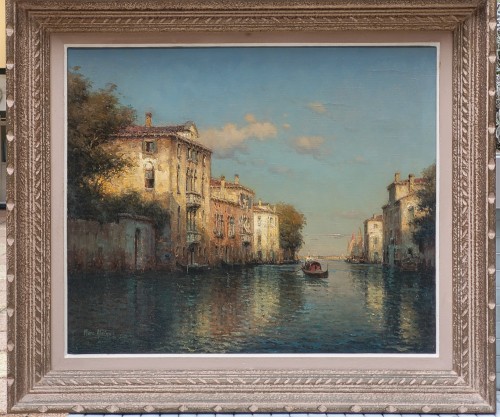 Venise, Marc Aldine (1870-1956)  dit BOUVARD - Tableaux et dessins Style 